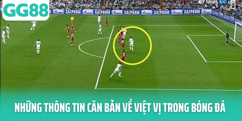 Những thông tin căn bản về việt vị trong bóng đá Những thông tin căn bản về việt vị trong bóng đá