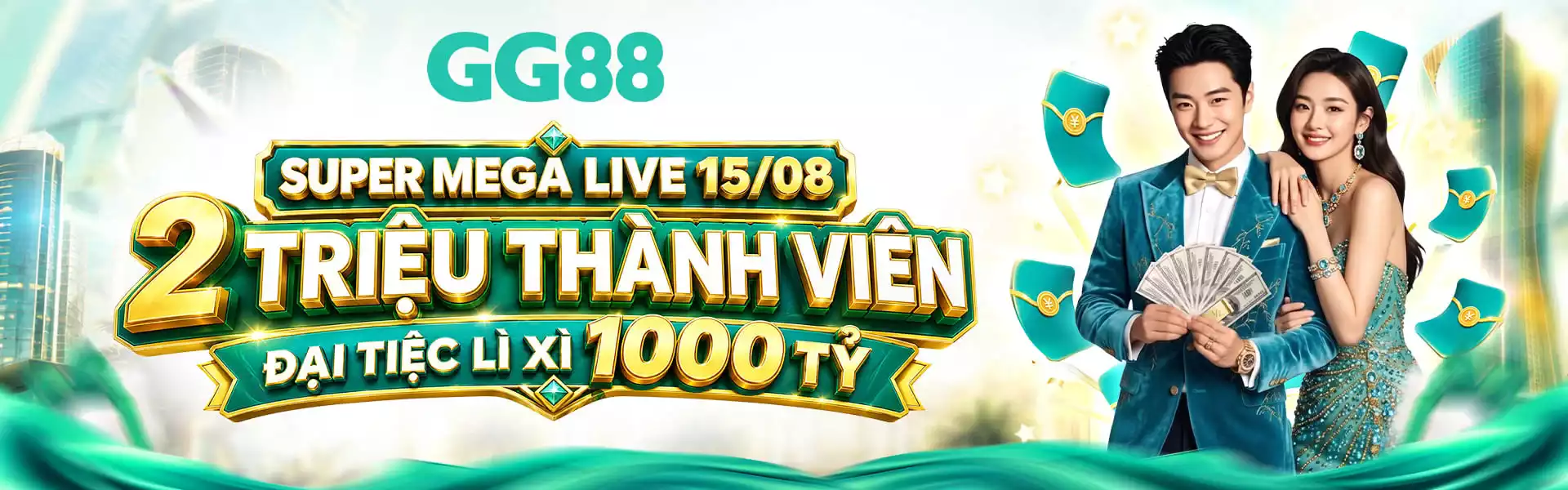 Banner Super Mega Live 15/08 GG88